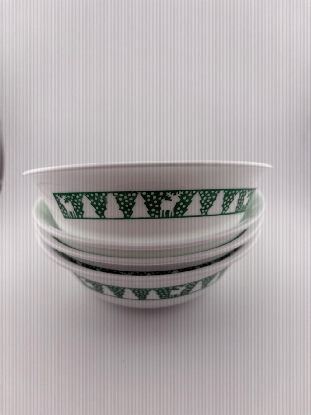 Corelle Winter Festival Soup Bowls 6” - Set of 4